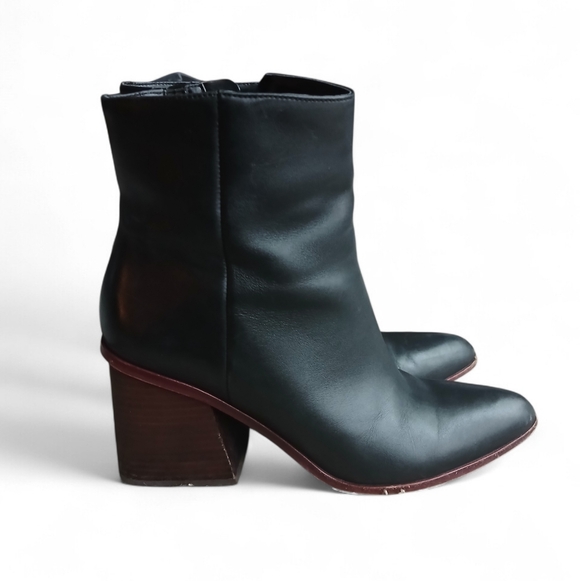 Dolce Vita Women's Size 8.5 Black Heeled Boots - Picture 6 of 8